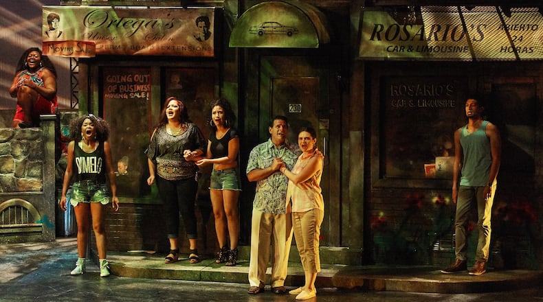 The hit musical “In the Heights” from earlier this year was a co-production between Aurora Theatre and Theatrical Outfit. CONTRIBUTED BY CHRIS BARTELSKI