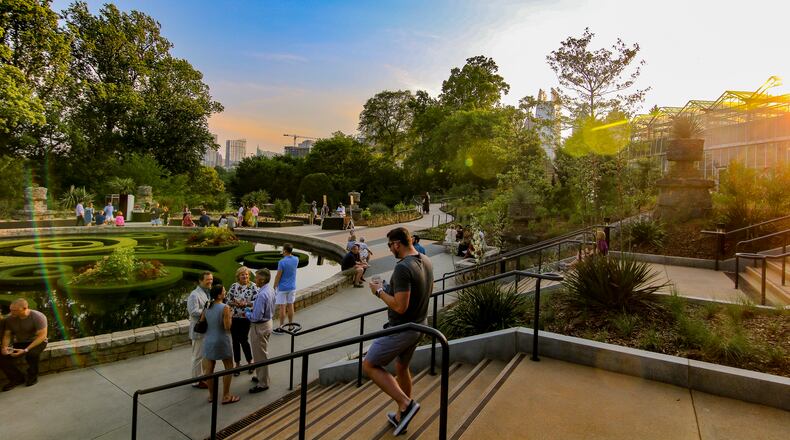 Cocktails in the Garden takes place at the Atlanta Botanical Garden Thursdays to Saturdays through Sept. 30. Photo: Atlanta Botanical Garden