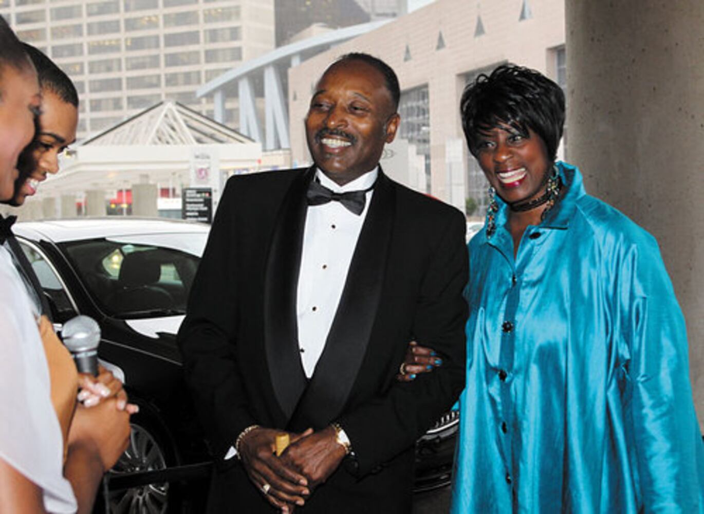 Gospel Choice Awards red carpet