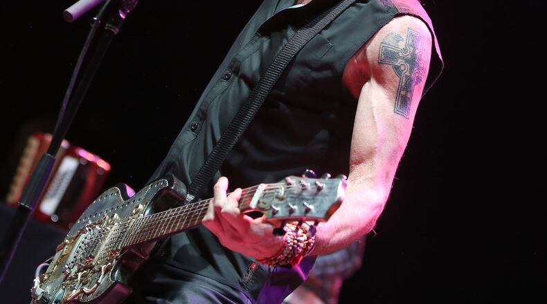NEW YORK, NY - FEBRUARY 13: Musician Rick Springfield of the Sound City Players performs at Hammerstein Ballroom on February 13, 2013 in New York City. (Photo by Mike Lawrie/Getty Images)