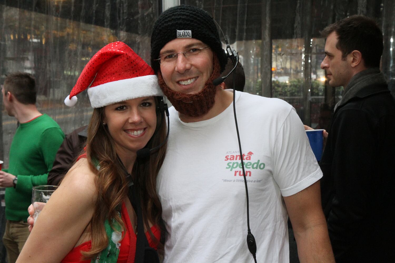 Santa Speedo Run