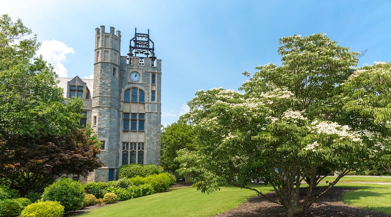 Oglethorpe University is a private, liberal arts college in Brookhaven. At its current location since 1915, many of Oglethorpe's campus buildings are built in a Gothic revival architecture style. The school was originally chartered in 1834 and is named in honor of General James Edward Oglethorpe, founder of the Colony of Georgia.