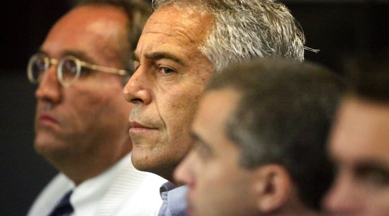 Billionaire pedophile Jeffrey Epstein sold his Cobb County jet transport company shortly before he was indicted for trafficking minors and never disclosed it to the buyers, according to a lawsuit filed recently. (AP File)