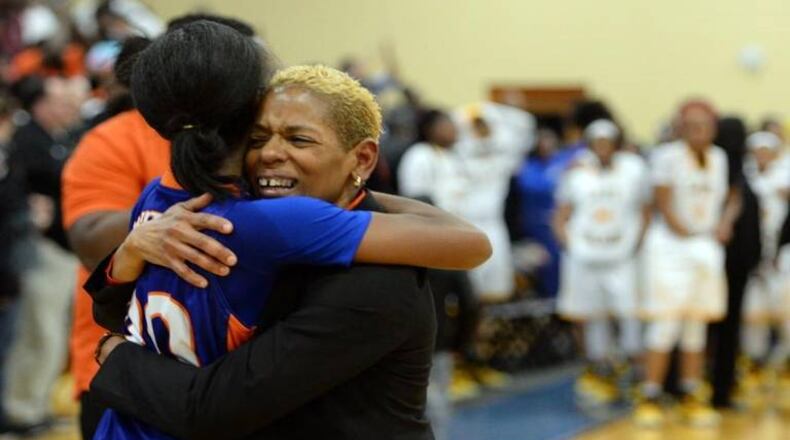 Toombs, right, led the Chargers to their first region championship. Photo: Beau Cabell, Macon Telegraph