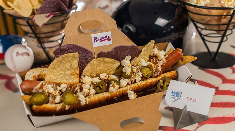 Braves will offer "The Everything Dog" at Turner Field this season.