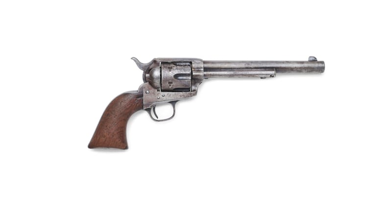 The gun that was used to kill Billy the Kid — one of the most infamous outlaws in the American Old West — will be sold at auction next month, more than 140 years after the gunslinger’s death, according to reports.
Bidding for the legendary Colt single-action army revolver is set to begin at $2 million at Bonhams auction house in Los Angeles, where appraisers expect the weapon could fetch $3 million or more on August 27.