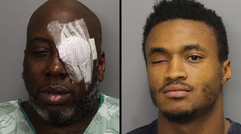 Mugshots of Maurice Carson (left) and Trevonn Blacknall