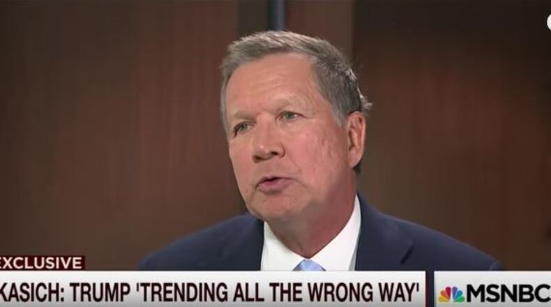 Ohio Gov. John Kasich/MSNBC