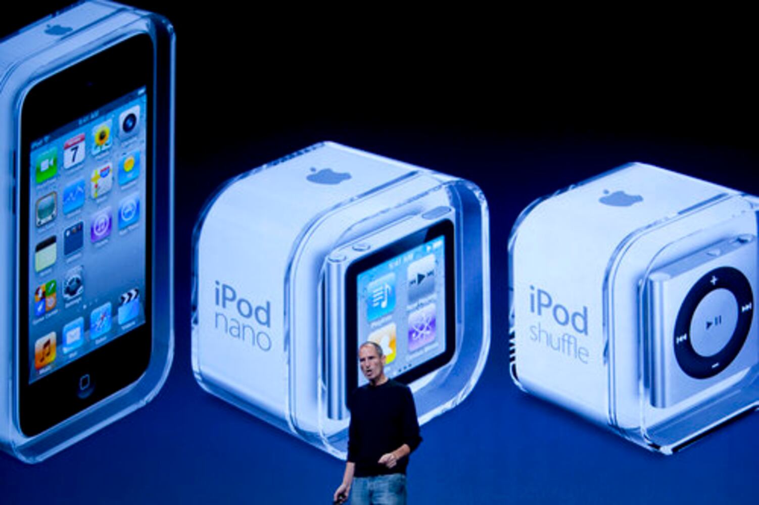 Apple unveils new iPod, other products