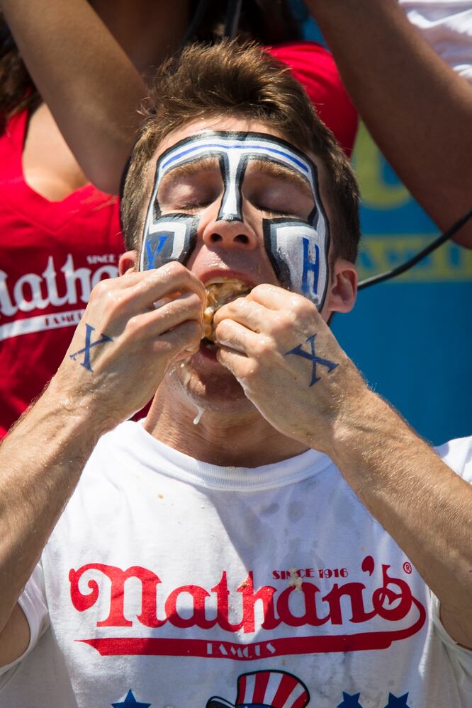 Joey Chestnut wins Coney Island hot dog contest for sixth time