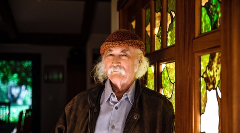 David Crosby has a busy summer with a tour and new documentary. Photo: Anna Webber
