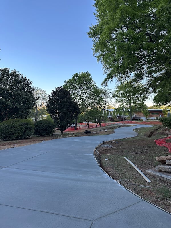 The Grant Park Conservancy added a pedestrian path through the Boulevard Green to make the space more functional for monthly markets. (Courtesy of the Grant Park Conservancy)