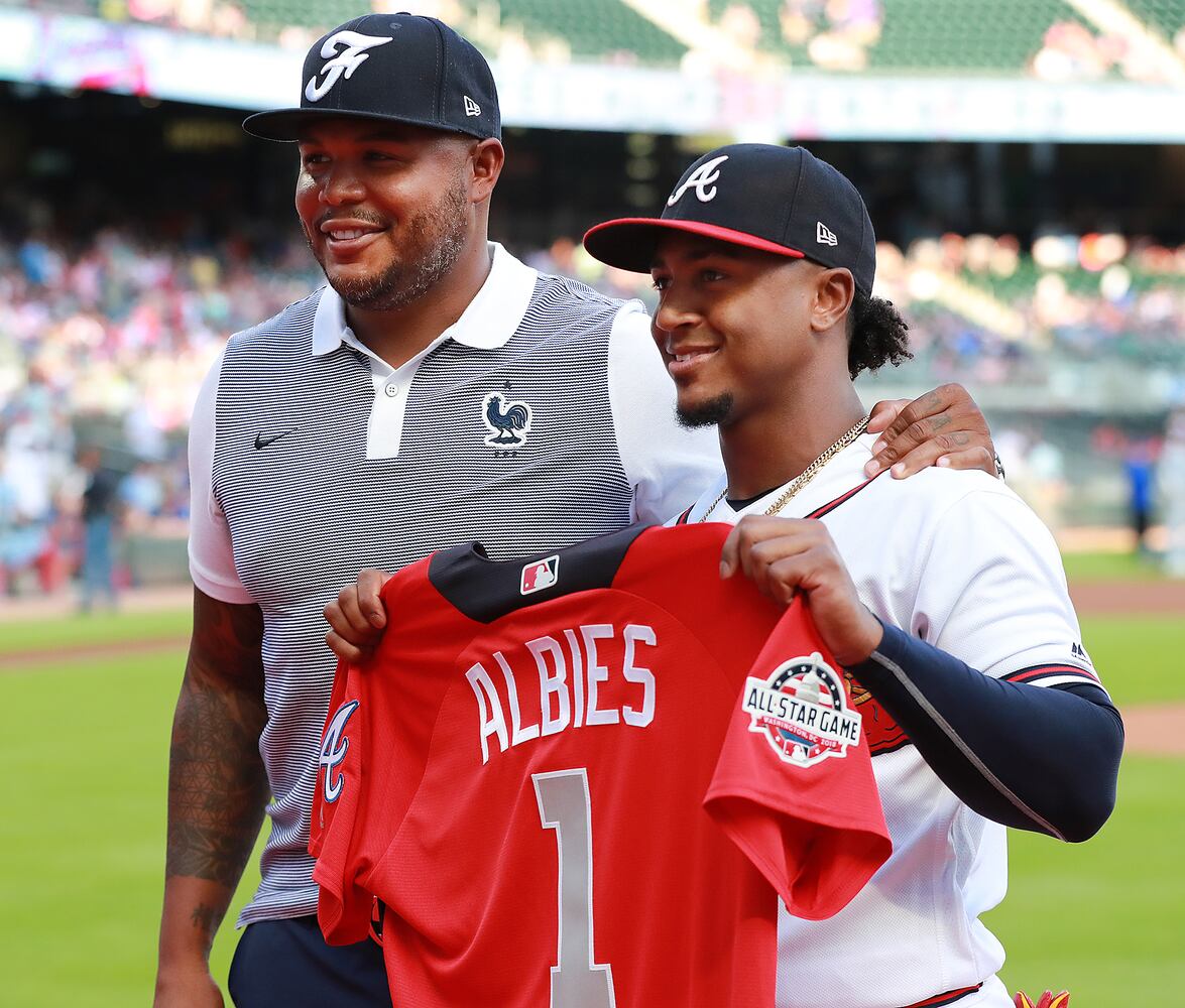Photos: Braves’ All-Stars come home