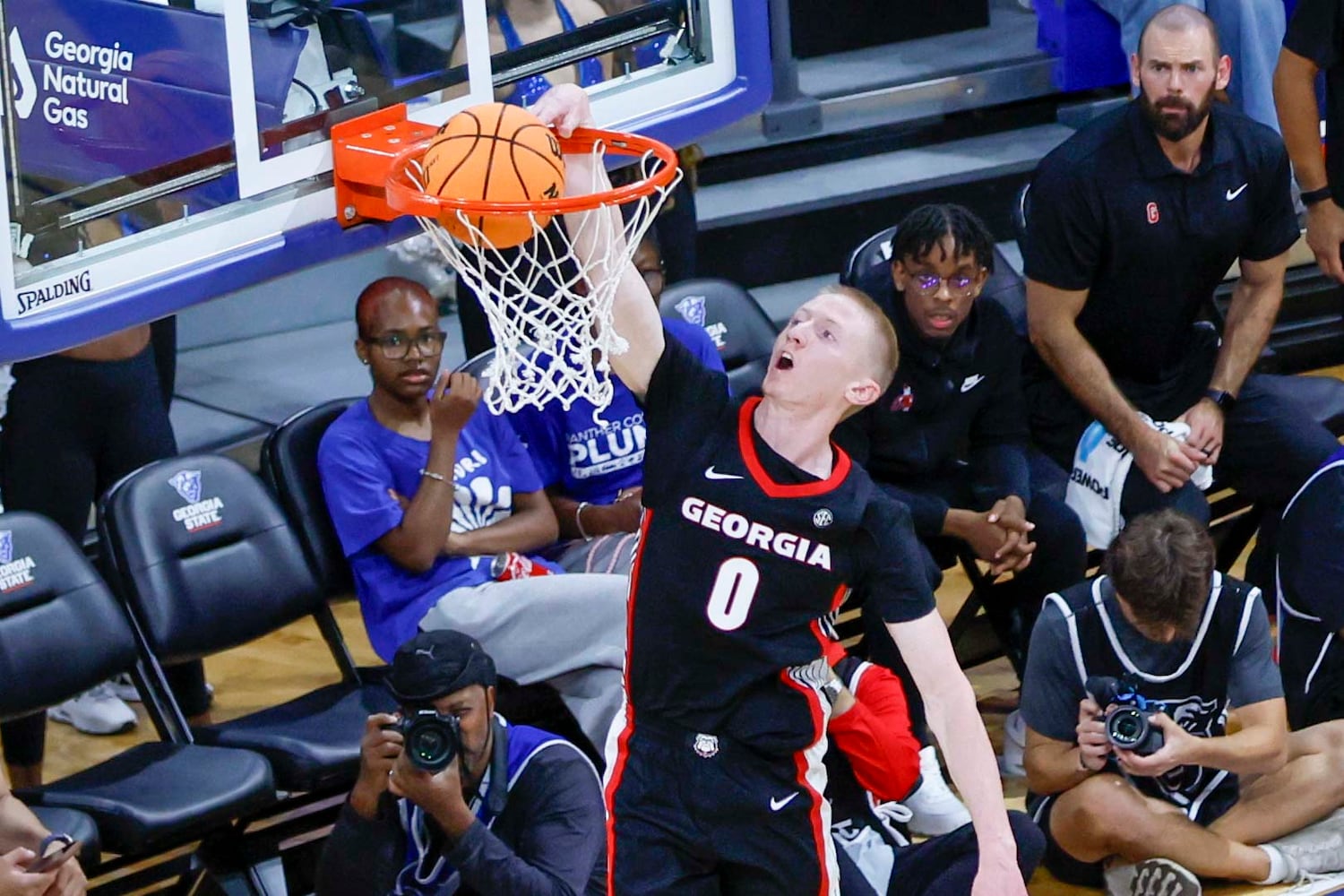 UGA vs GSU basketball 