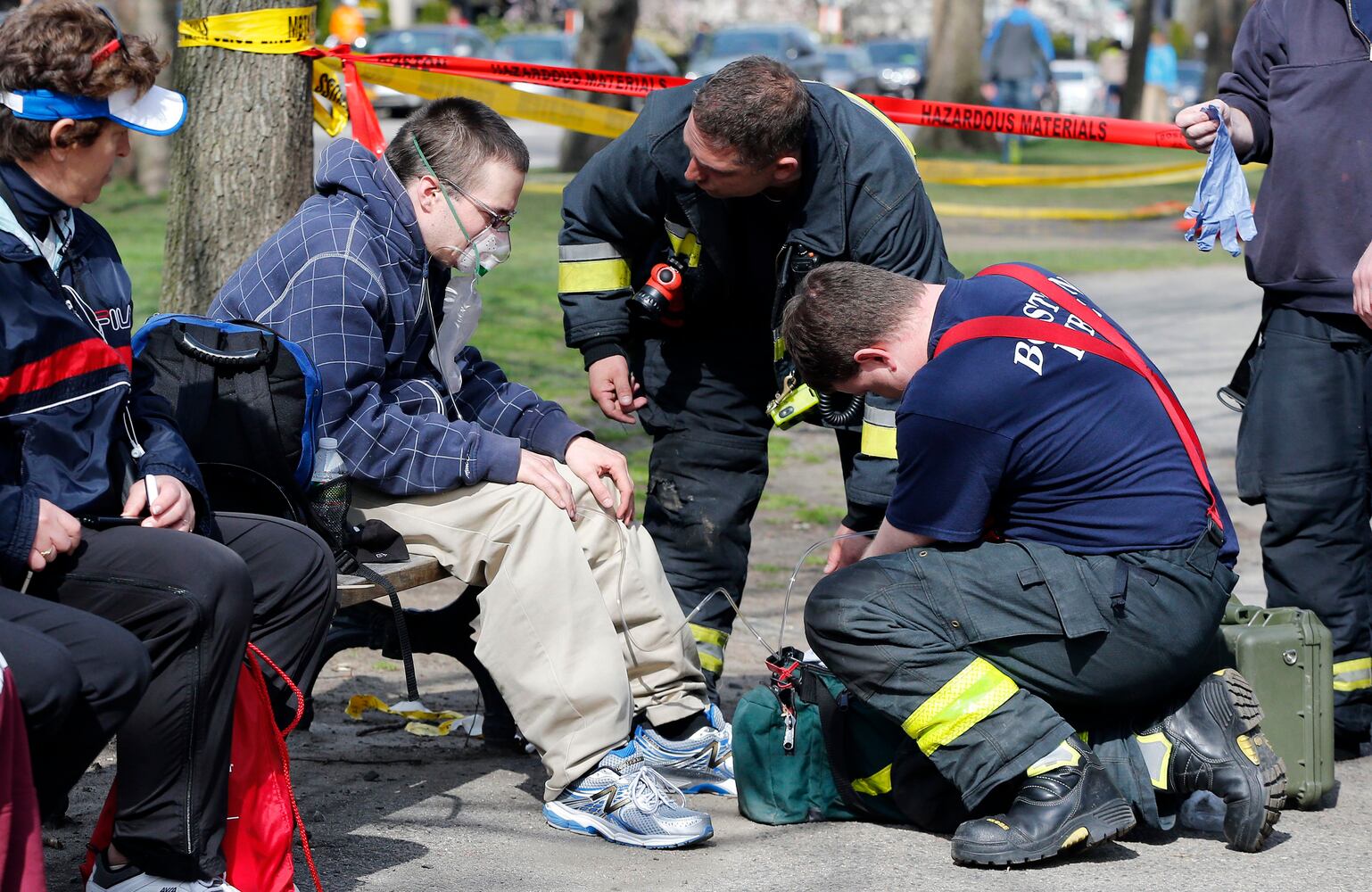 April 15, 2013: Two explosions at Boston Marathon finish line