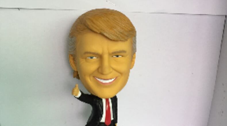 A Milwaukee company plans to sell a new Donald Trump bobblehead that shows him at the White House.