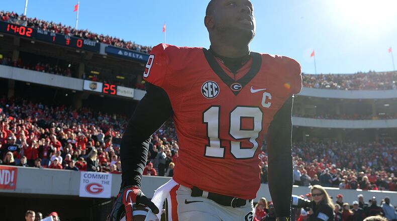 Sanders Commings was a safety on Georgia's football team from 2008 to 2012.