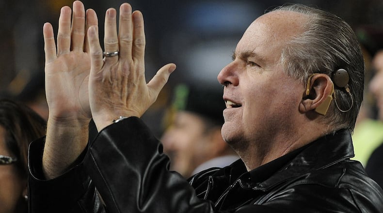 Radio talk show host and political commentator Rush Limbaugh  criticized Washington insiders for "wimpism."