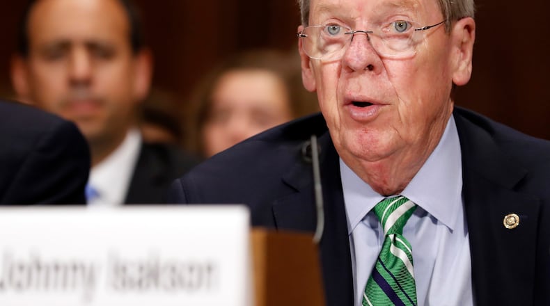 U.S. Sen. Johnny Isakson, R-Ga. AP file/Alex Brandon
