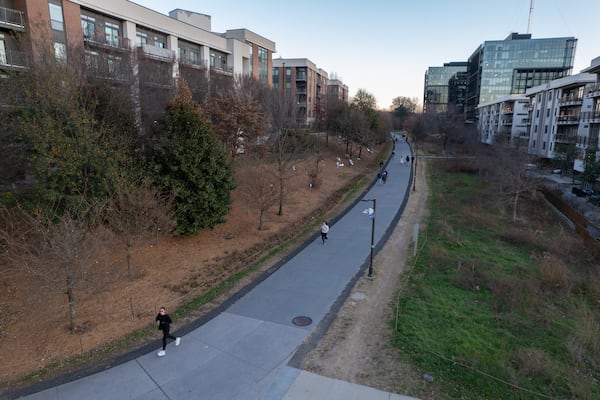 The PATH Foundation helped steer development of the Atlanta Beltline and its connector trails. (Ben Gray for the AJC 2025)