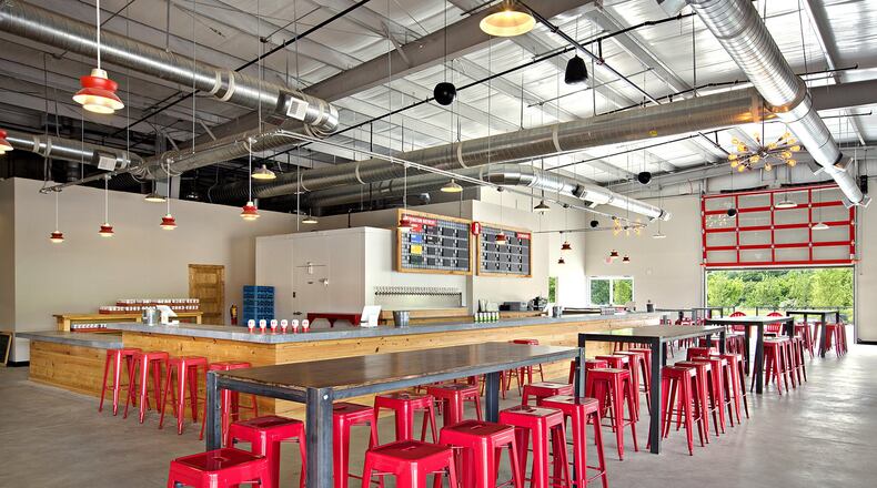 Reformation Brewery Canton includes a recently completed taproom. CONTRIBUTED BY REFORMATION BREWERY