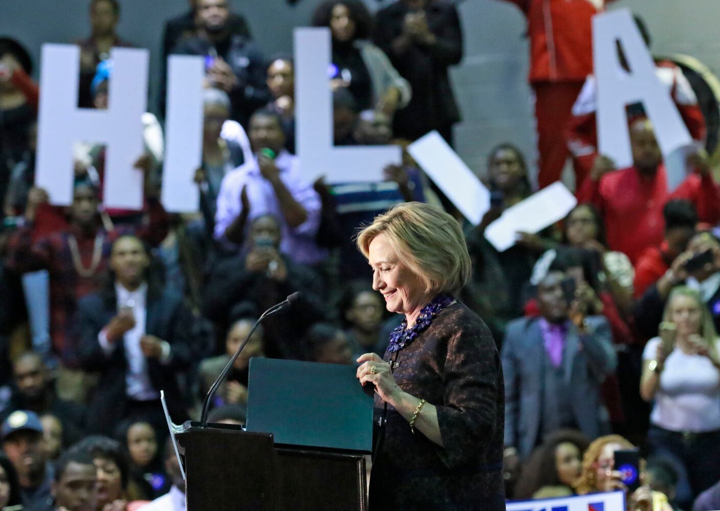 Oct. 30, 2015, Hillary Clinton in Atlanta