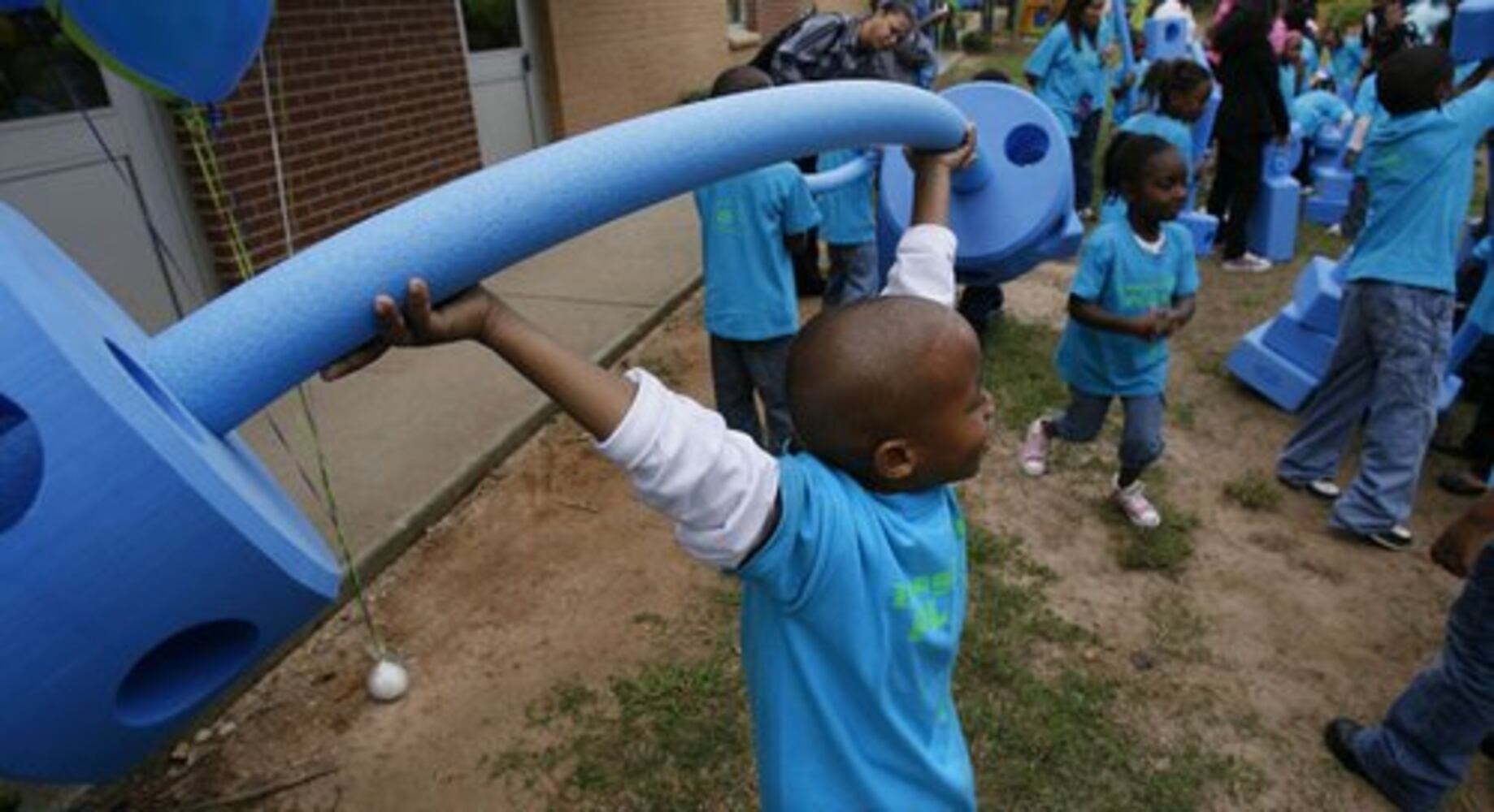 Bethune Elementary receives new playground equipment