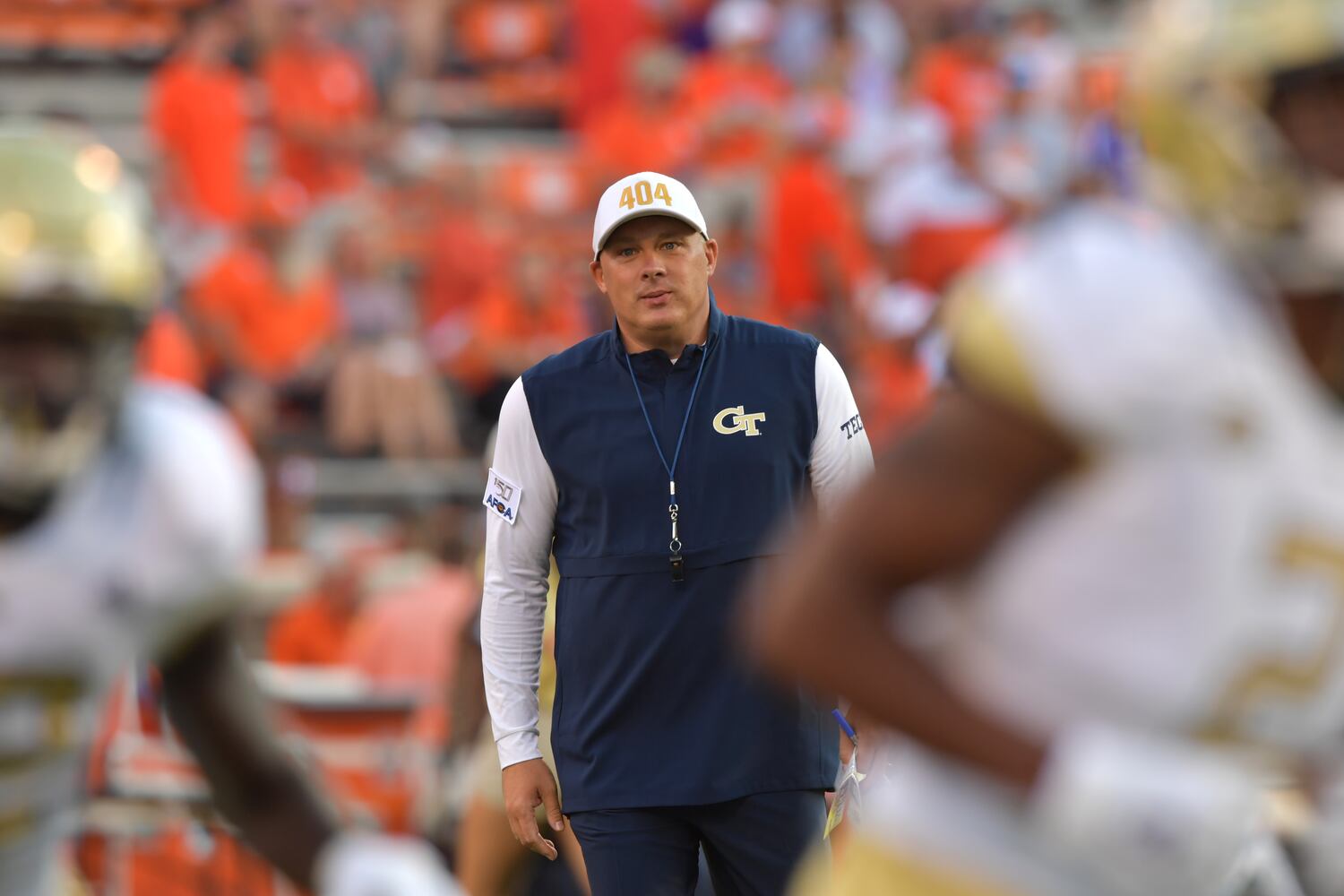Photos: Jackets open season, battle Clemson