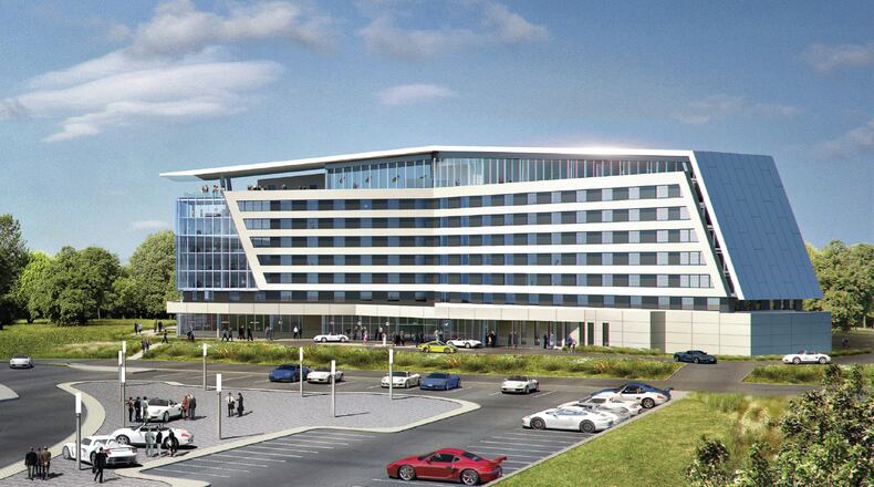 Rendering of Solis Hotel near Porsche