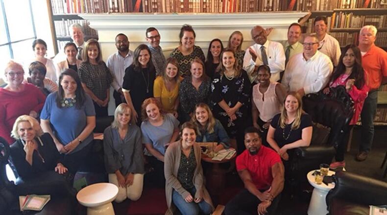 The Cobb Chamber of Commerce is ranked among the top 1.5 percent of the 7,000 chambers in the nation with its 5-Star Accreditation by the United States Chamber of Commerce. Shown here is the staff of the Cobb Chamber of Commerce. (Courtesy of Cobb Chamber)