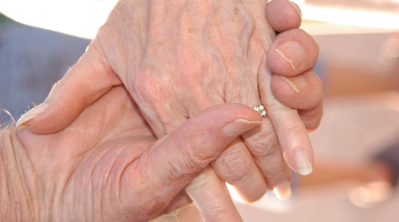 An Ohio couple celebrated their 70th wedding anniversary Tuesday.