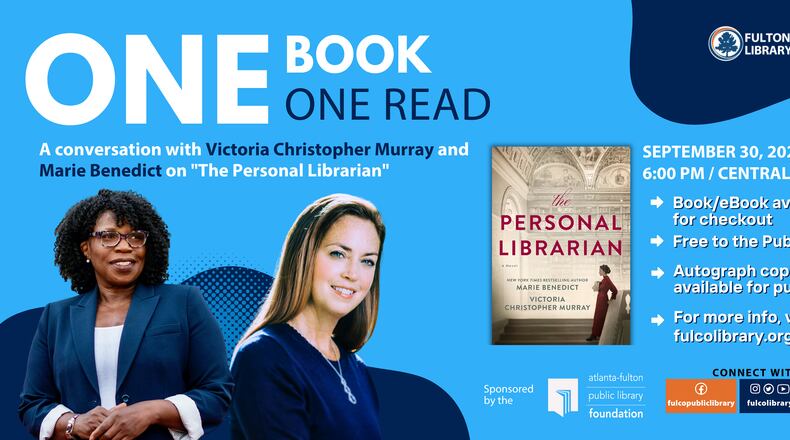 Fulton County Library has launched the 2nd Annual, One Book, One Read, a county-wide book club with the aim of getting as many people as possible across Fulton reading, talking about and engaging with the same book. (Courtesy Fulton County Library)