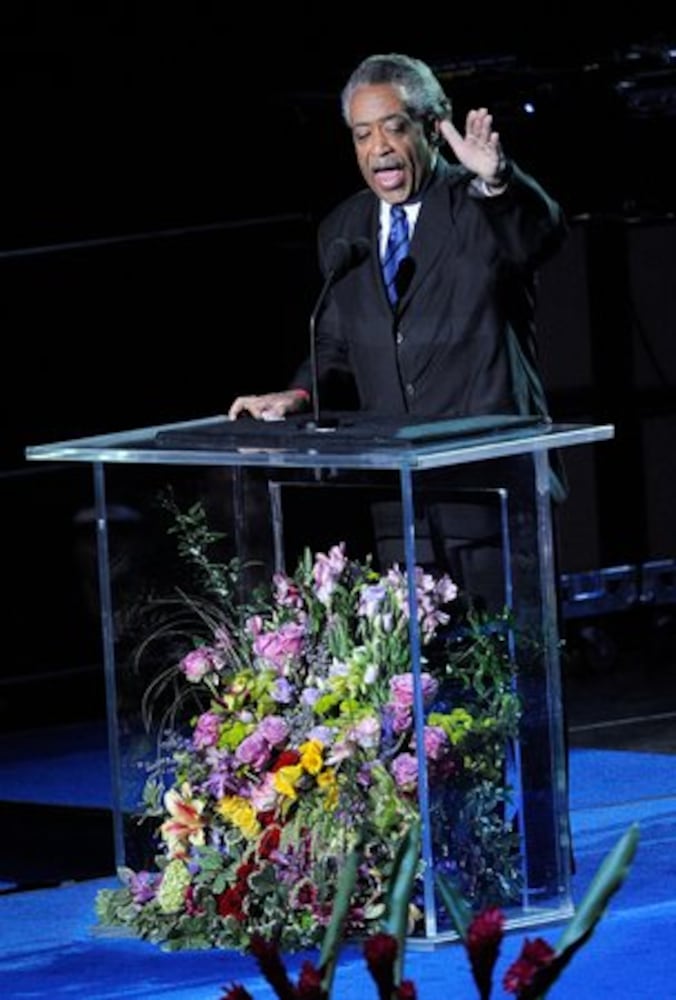 The Michael Jackson memorial service