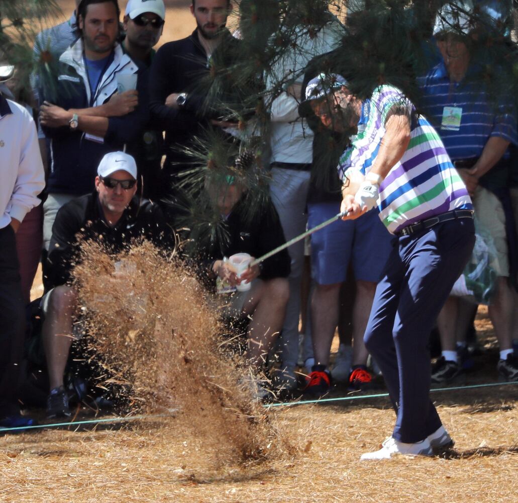 2018 Masters Tournament: First-round play