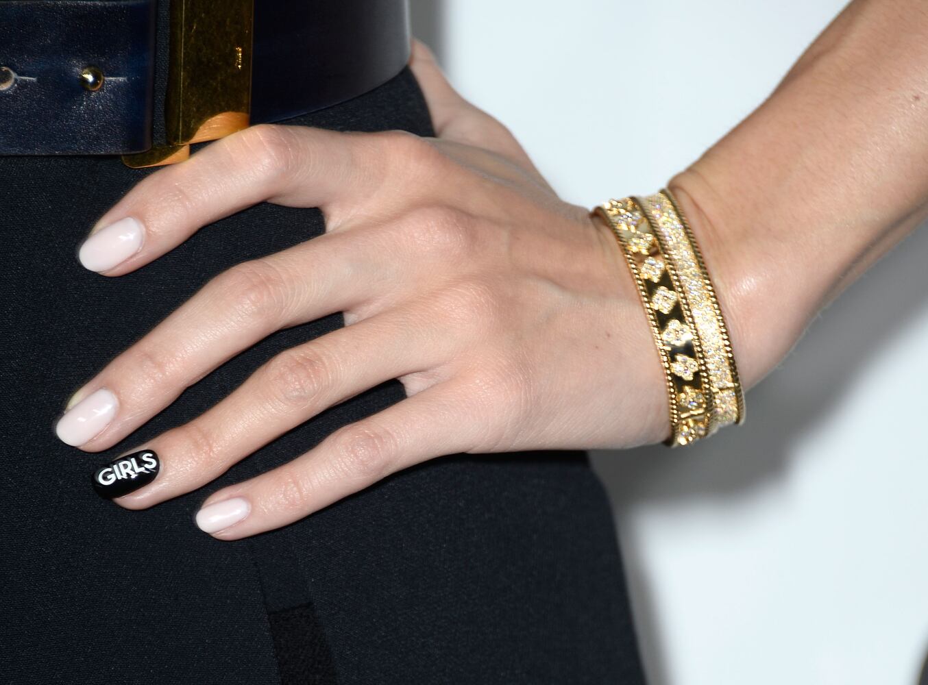 There's nothing wrong with a little self-promotion for this actress. Who is it?