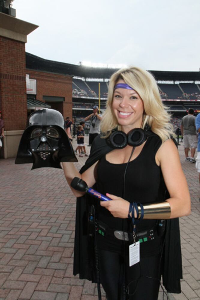 Star Wars night at Turner Field