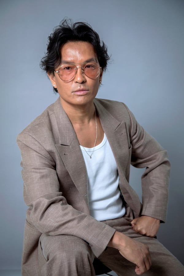 Prabal Gurung poses for a portrait on Wednesday, April 23, 2025, in New York. (Photo by Andy Kropa/Invision/AP)