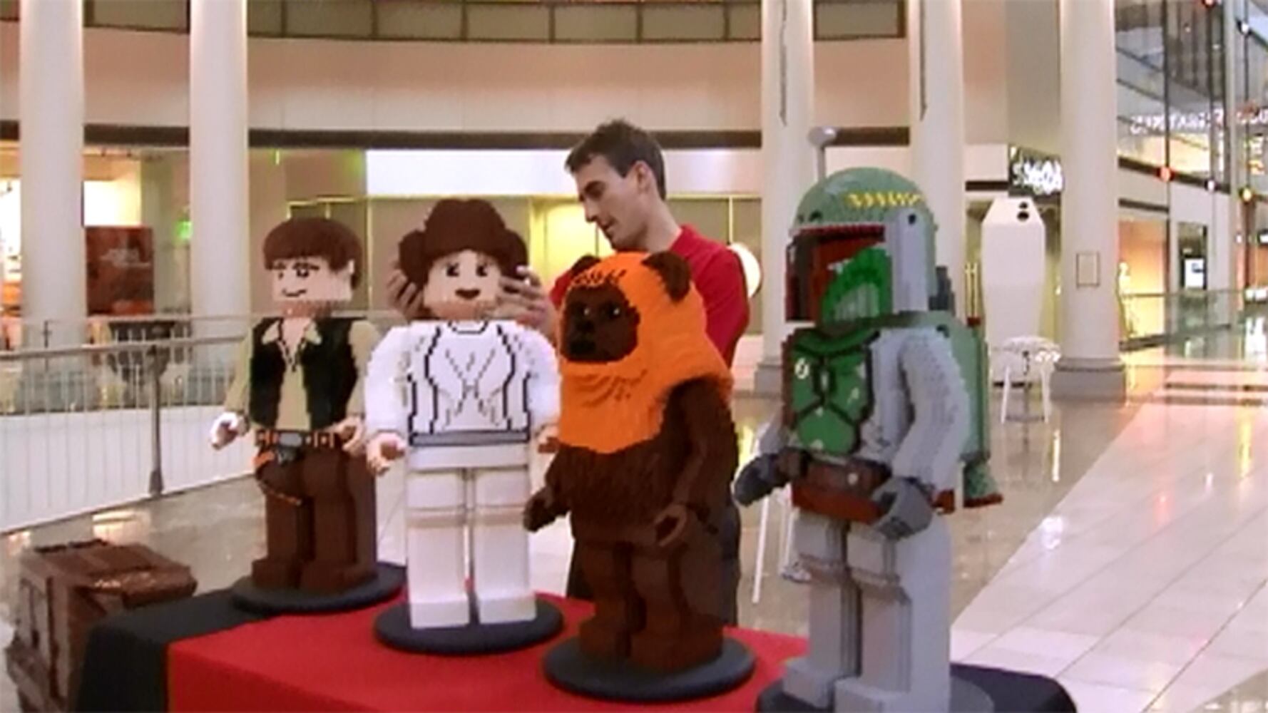 Legoland Star Wars Exhibit at Westfield SF Center