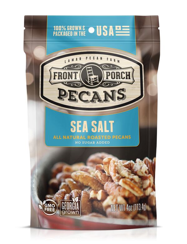 Sea Salt Roasted Pecans from Front Porch Pecans/Provided by Andy Gutowski, 423 Creative