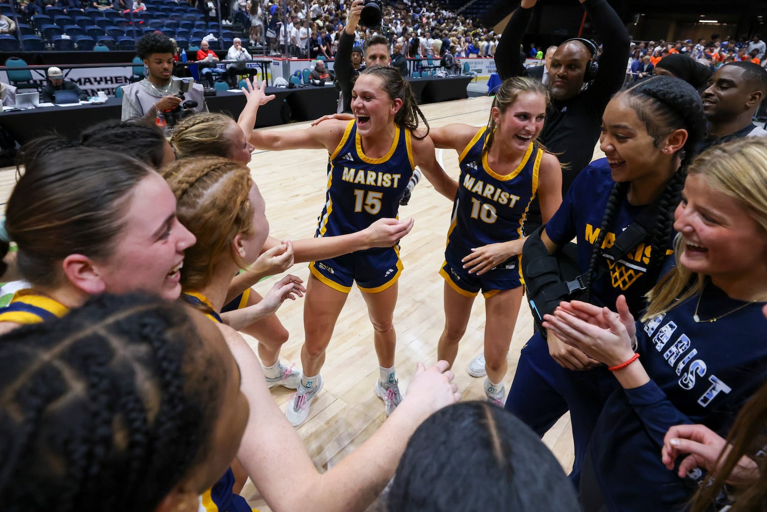 4A Girls State Championship game between Kell and Marist