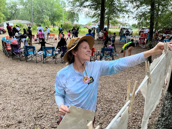 Mary Charles Howard is pushing to build the Georgia Hi-Lo Trail, which would be the longest paved trail in the nation. With other trails, it would connect Athens to Savannah and Tybee Island. She also launched a summer bike and arts camp for kids to serve children in small towns where the trail would eventually be built. (Matt Kempner / mkempner@ajc.com)