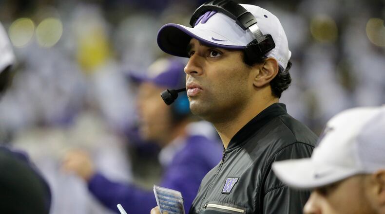 Bush Hamdan was the Washington wide receivers coach.