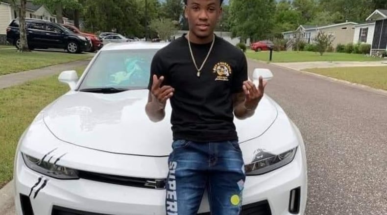 Florida State Patrol said Carnell Jones, 21, died helping a woman move her disabled car off of the interstate.