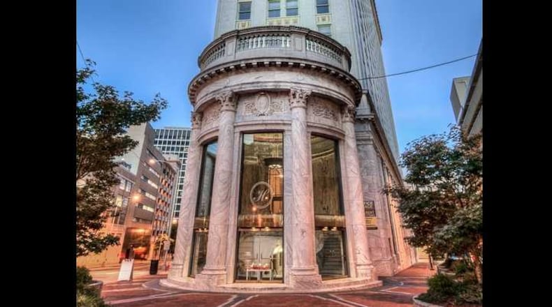 The 18-story Hurt Building was built in 1913.