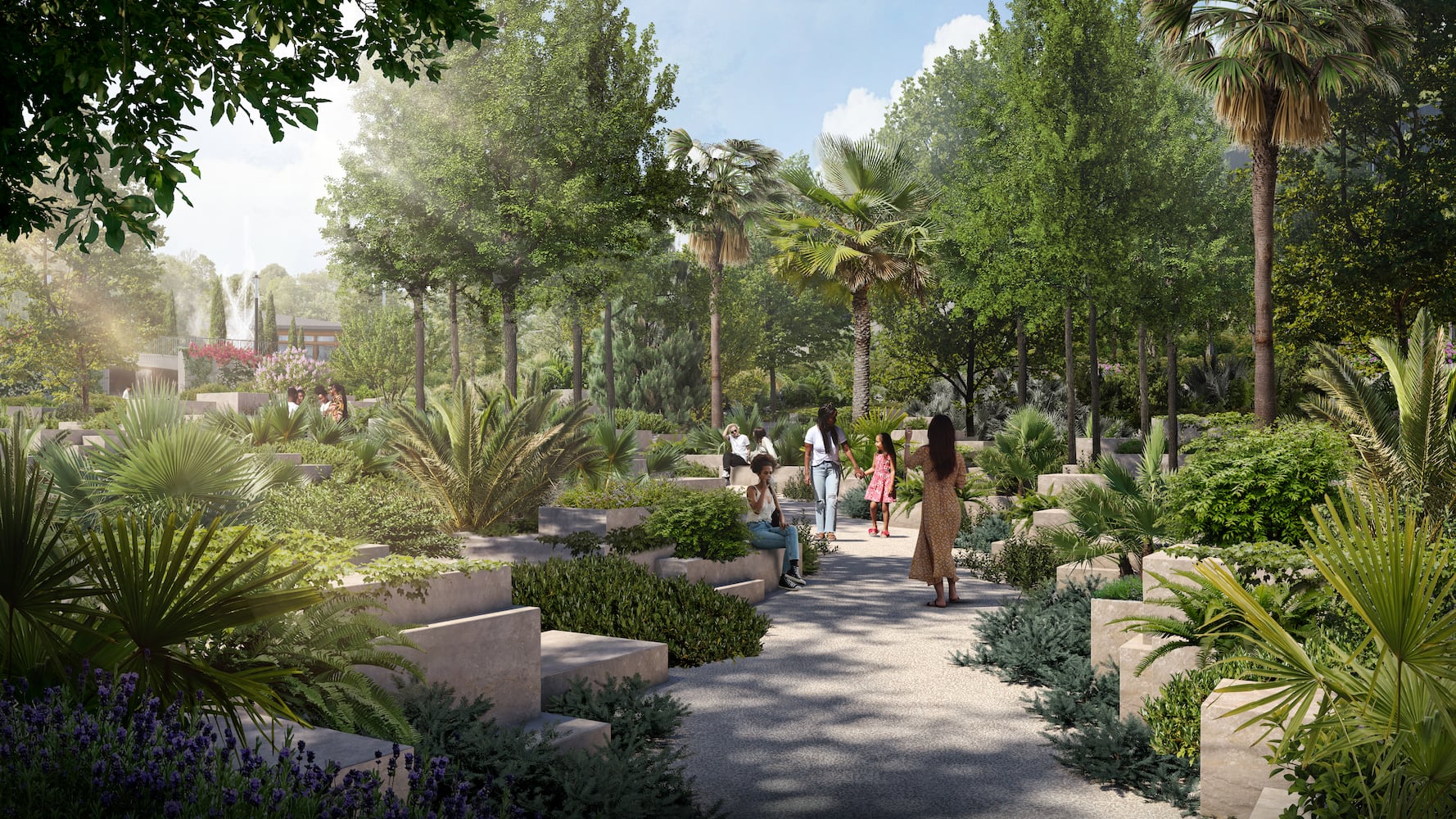 Atlanta Botanical Garden rendering