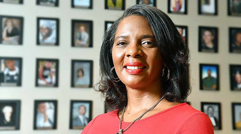 May 13, 2020 Marietta - Portrait of Cobb District Attorney Joyette Holmes at her office in Cobb County Superior Court building in Marietta on Wednesday, May 13, 2020.