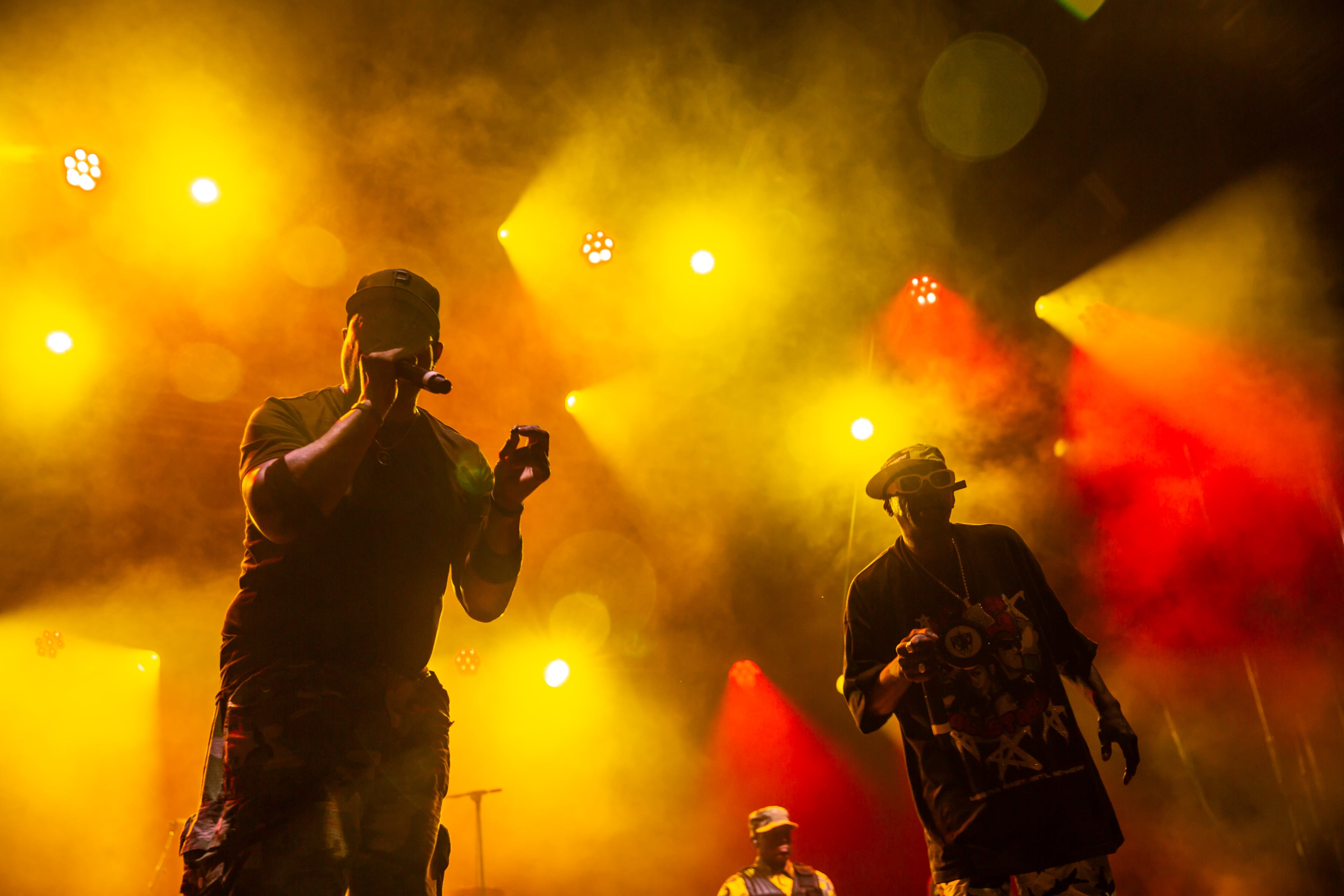 68cd79a7c9b7fb3bf5168014 Atlanta, Ga: Flava Flav and Chuck D took the late evening stage as Public Enemy and dazzled the crowd with old school, positive rhymes. Photo taken Saturday, September 20, 2025 at Piedmont Park. AAJC 092025 Shaky Knees Day 2 (RYAN FLEISHER FOR THE ATLANTA JOURNAL-CONSTITUTION)