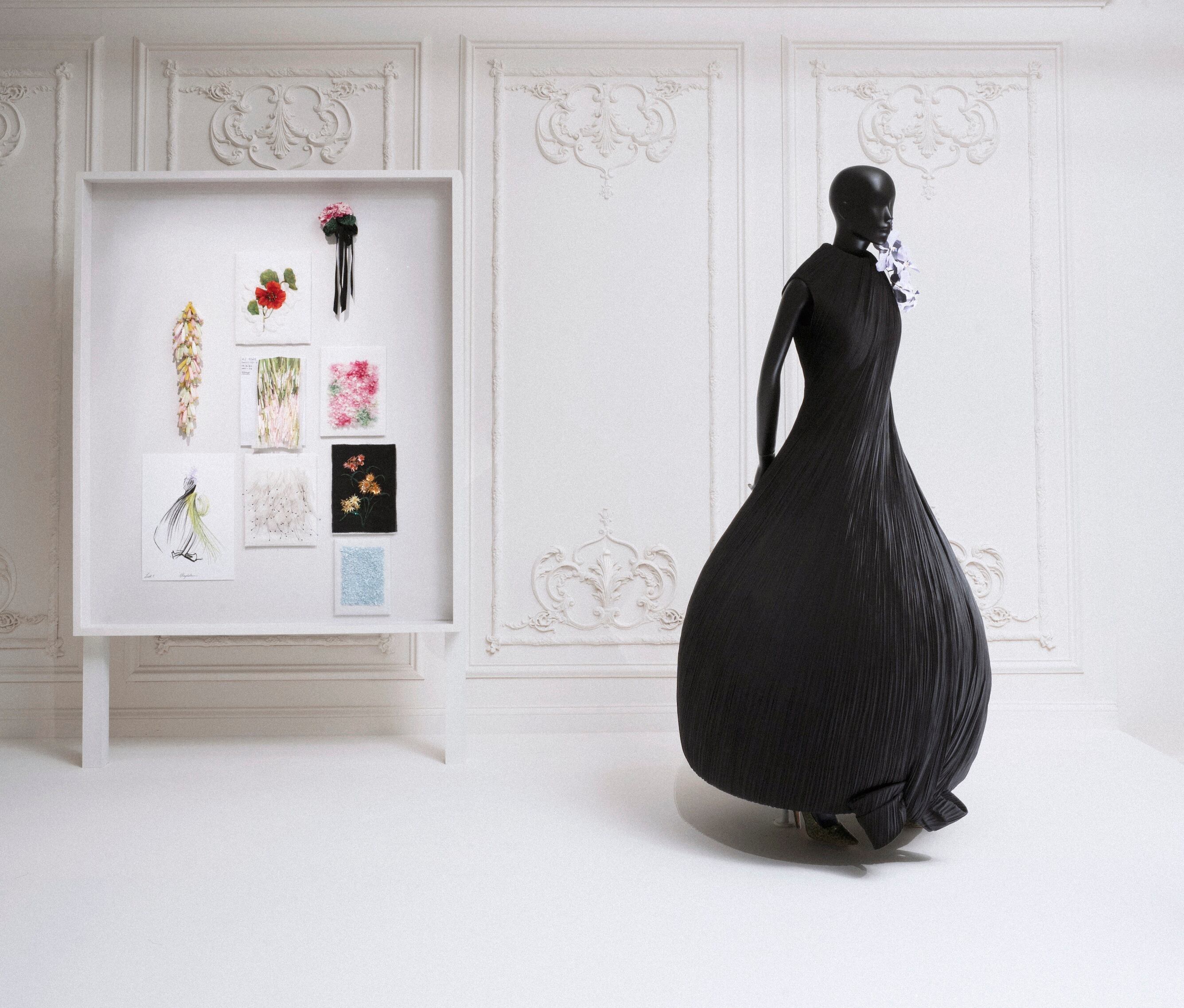 a dress is a piece of ephemeral architecture Christian Dior Quote: A dress is a piece of ephemeral architecture,  designed to enhance the proportions
