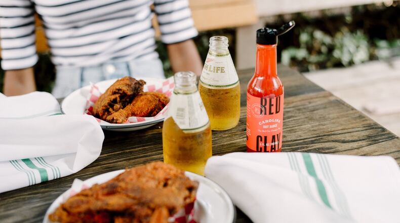 Carolina hot sauce from Red Clay Hot Sauce. Courtesy of Amanda Greeley