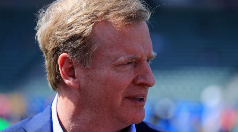 Commissioner of the National Football League Roger Goodell says players should stand for the national anthem in a letter sent to chief executives and club presidents in the league.